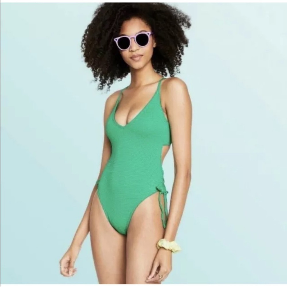 Stoney Clover green one pieces swim suits